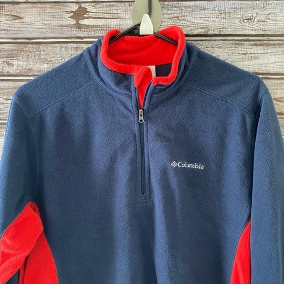 Columbia Men's 1/4-Zip Pullover Fleece Jacket Size S‎ - Picture 3 of 9